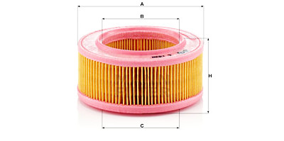 Filtro de ar MANN-FILTER C 1530