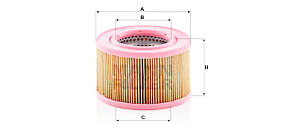Filtro de ar MANN-FILTER C 1540