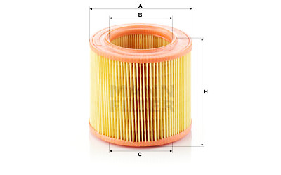 Filtro de ar MANN-FILTER C 1567/1
