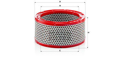 Filtro de ar MANN-FILTER C 1633/1