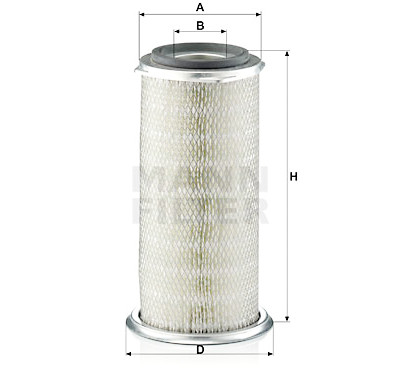 Filtro de ar MANN-FILTER C 18 267