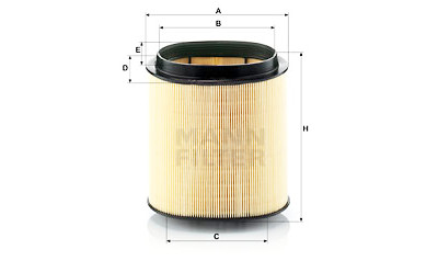 Filtro de ar MANN-FILTER C 1869