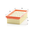 Filtro de ar MANN-FILTER C 2163