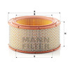 Filtro de ar MANN-FILTER C 2170