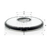 Filtro de ar MANN-FILTER C 2226
