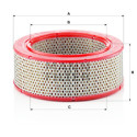 Filtro de ar MANN-FILTER C 2263