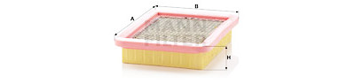 Filtro de ar MANN-FILTER C 2368