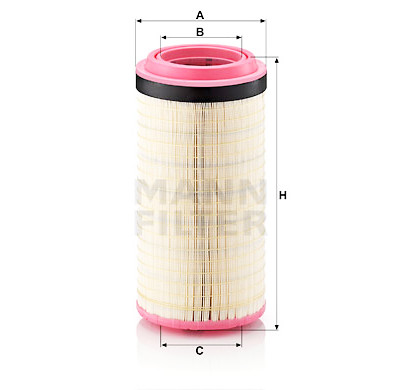 Filtro de ar MANN-FILTER C 23 800