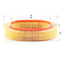 Filtro de ar MANN-FILTER C 2440