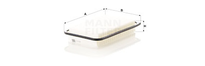 Filtro de ar MANN-FILTER C 25 006
