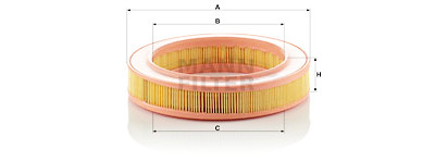 Filtro de ar MANN-FILTER C 2540