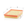 Filtro de ar MANN-FILTER C 2557