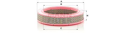 Filtro de ar MANN-FILTER C 2649