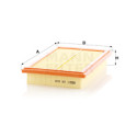 Filtro de ar MANN-FILTER C 28 004