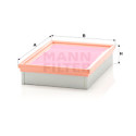 Filtro de ar MANN-FILTER C 28 162