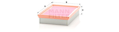 Filtro de ar MANN-FILTER C 28 162