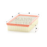 Filtro de ar MANN-FILTER C 30 153/2