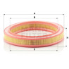 Filtro de ar MANN-FILTER C 3044