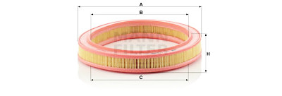 Filtro de ar MANN-FILTER C 3044