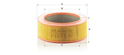 Filtro de ar MANN-FILTER C 31 190