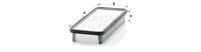 Filtro de ar MANN-FILTER C 3126