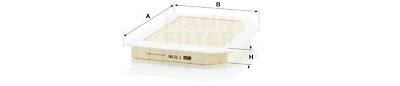 Filtro de ar MANN-FILTER C 33 106