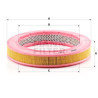 Filtro de ar MANN-FILTER C 3383