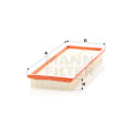Filtro de ar MANN-FILTER C 3873