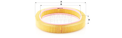 Filtro de ar MANN-FILTER C 42 098