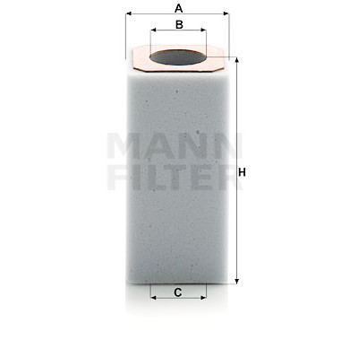 Filtro de ar MANN-FILTER C 6003
