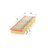 Filtro de ar MANN-FILTER C 60 230