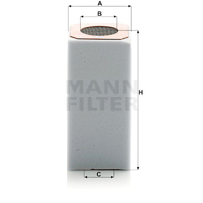 Filtro de ar MANN-FILTER C 8004/1