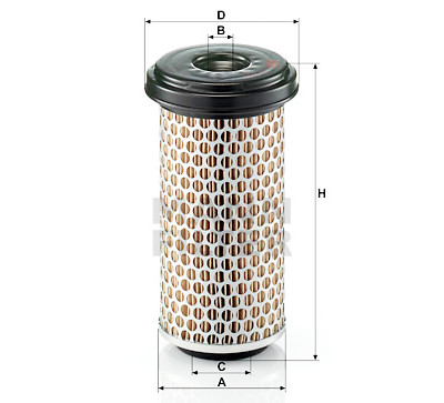 Filtro de ar MANN-FILTER C 940