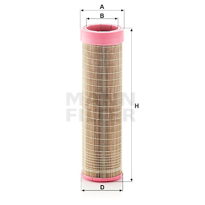 Filtro de ar suplementar MANN-FILTER CF 14 145/2