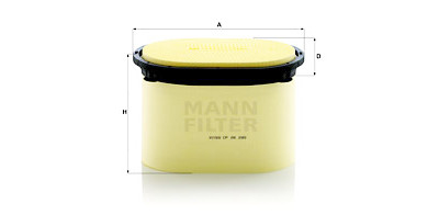 Filtro de ar MANN-FILTER CP 26 295
