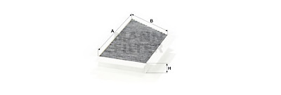 Filtro, aire habitáculo adsotop