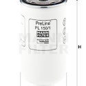 Filtro de combustível MANN-FILTER PL 150/1