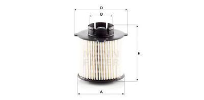 Filtro de combustível MANN-FILTER PU 9001 x