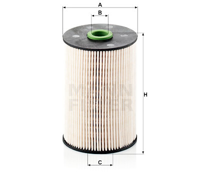 Filtro de combustível MANN-FILTER PU 936/1