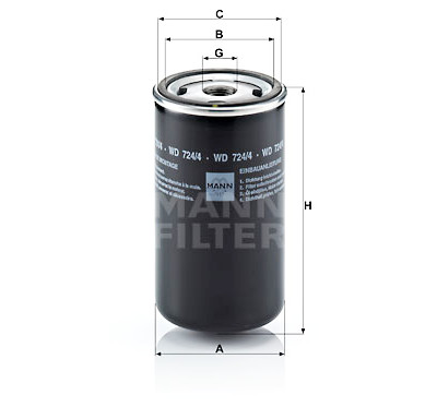 Filtro hidráulico, caixa de velocidades automática