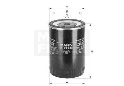 Filtro de combustível MANN-FILTER WDK 1170