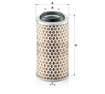 Filtro de ar Piclon MANN-FILTER C 1043/1
