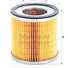 Filtro de ar MANN-FILTER C 1247