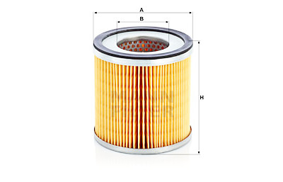 Filtro de ar MANN-FILTER C 1247
