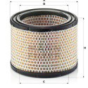 Filtro de ar MANN-FILTER C 1989/1