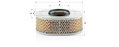 Filtro de ar MANN-FILTER C 26 175