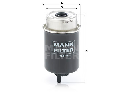 Filtro de combustível MANN-FILTER WK 8185