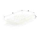 Filtro de ar MANN-FILTER C 31 023