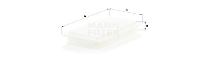 Filtro de ar MANN-FILTER C 31 023