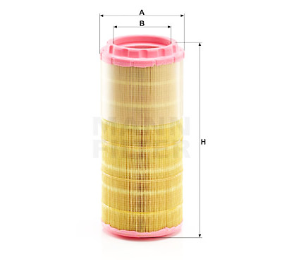 Filtro de ar MANN-FILTER C 15 020
